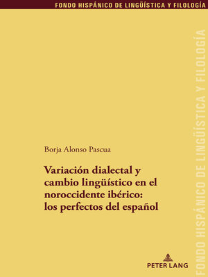 cover image of Variación dialectal y cambio lingueístico en el noroccidente ibérico